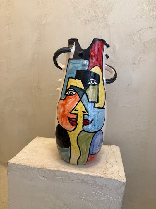 Vase Berbère Pop Art « Expression »